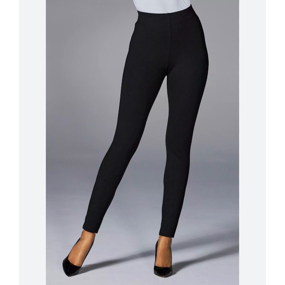 Boston Proper Ponte Knit Pull-On Leggings – Black – Size Medium – NWOT